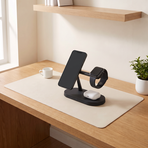 Charging Stand — 3-in-1, Phone, Watch and Earbuds