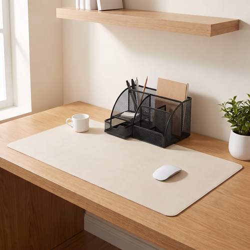 Desk Organiser — Metal Mesh, Seven Compartments